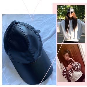 ZARA Leather Hat